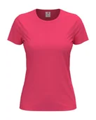 Koszulki i topy damskie - Koszulka damska T-shirt damski Classic-T ST2600 Sweet Pink DUŻY ROZMIAR 3XL - miniaturka - grafika 1