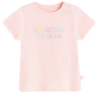 Cool Club, T-shirt dziewczęcy, różowy - Koszulki dla dziewczynek - miniaturka - grafika 1