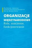 E-booki - podręczniki - Organizacje międzynarodowe - Aleksandra Kusztykiewicz, Marta Miedzińska - miniaturka - grafika 1