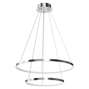 Lampa wisząca ROTONDA CHROME 51W LED ML7943-Milagro - Lampy sufitowe - miniaturka - grafika 1