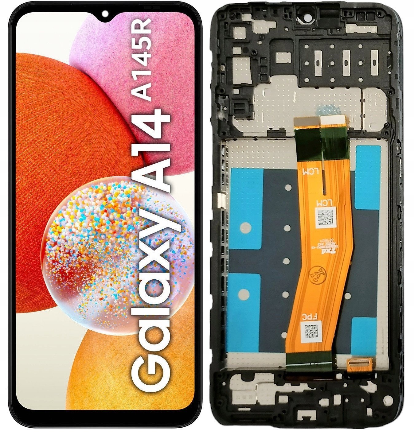 WYŚWIETLACZ EKRAN LCD DO SAMSUNG GALAXY A14 4G RAMKA SM-A145R