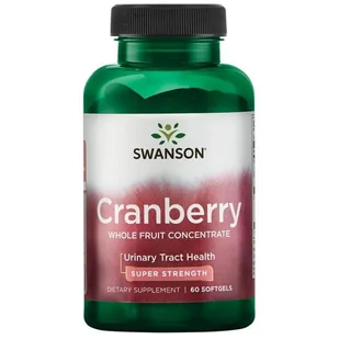 Super Strength Cranberry 420 mg (60 kaps.) - Suplementy diety - miniaturka - grafika 1