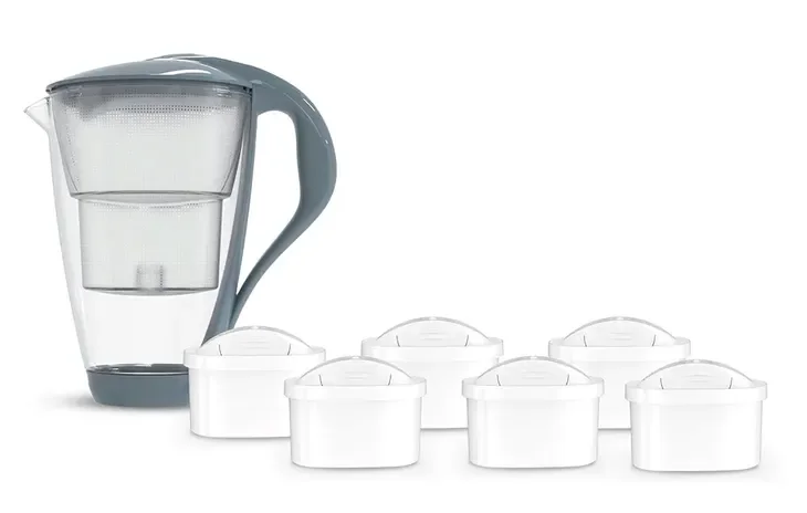 Dzbanek filtrujący Dafi Crystal LED + 6 filtrów