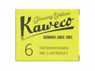 Naboje Kaweco Highlighter Yellow - Naboje i atramenty - miniaturka - grafika 1
