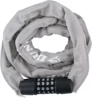 Zabezpieczenia do roweru - Zapięcie rowerowe łańcuch szyfr DUNLOP 120cm - miniaturka - grafika 1