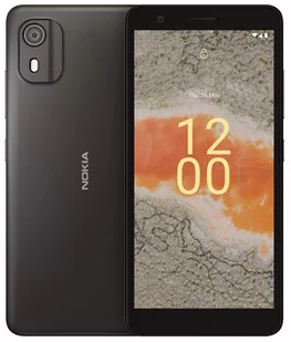 Nokia C02 2/32GB Dual SIM Charcoal - Telefony komórkowe - miniaturka - grafika 1