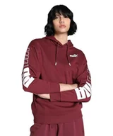 Bluzy damskie - PUMA Power Colorblock Hoodie FL Bluza damska - miniaturka - grafika 1