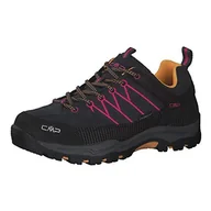 Buty dla chłopców - CMP Dziecięce buty Rigel Low Trekking WP, buty unisex dla dzieci i młodzieży, Antracyt Bouganville, 41 EU - miniaturka - grafika 1