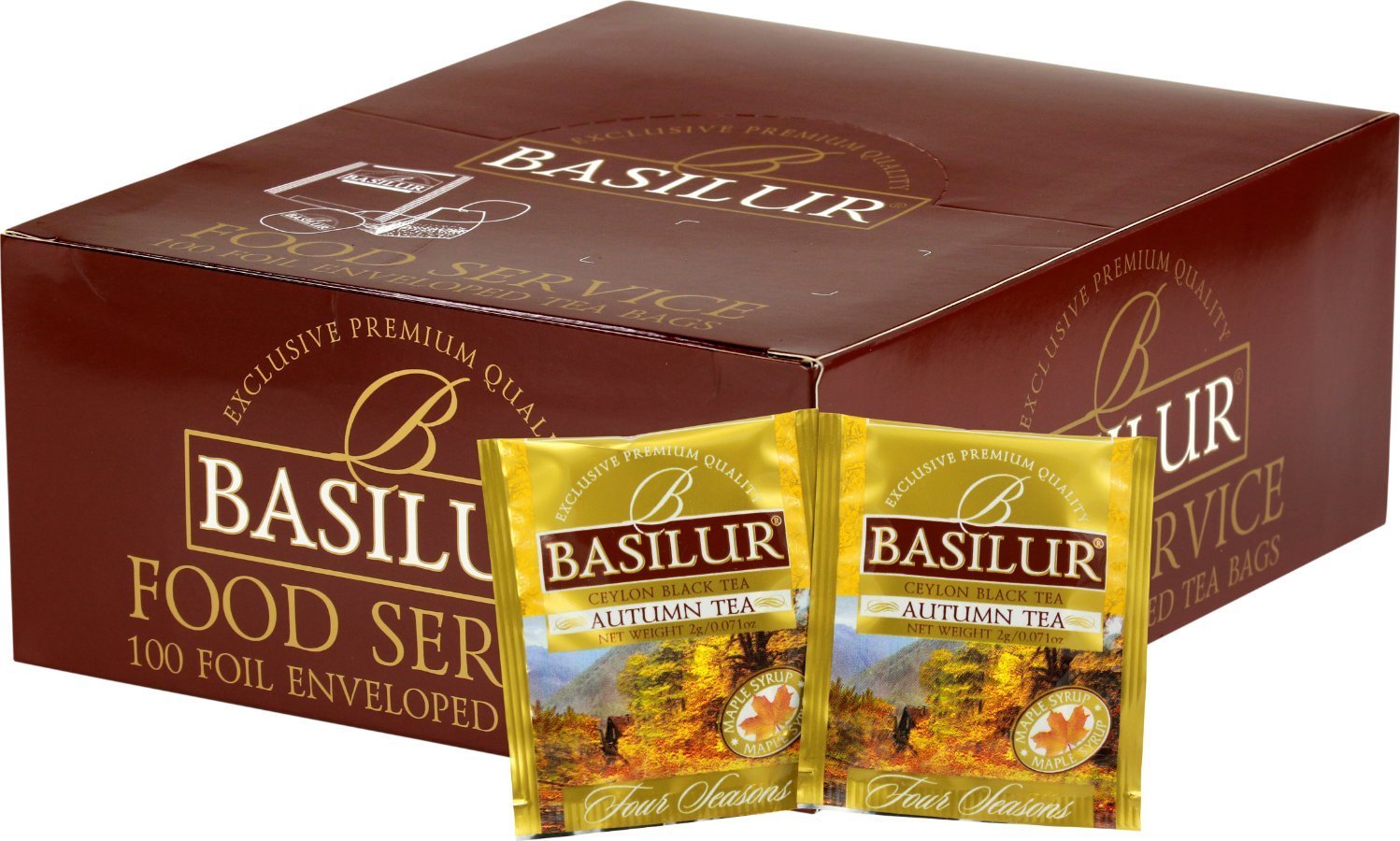 Basilur Basilur AUTUMN TEA herbata czarna KLONOWA 100 szt.