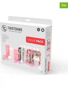 Twistshake 16-częściowy zestaw w kolorze liliowo-jasnoróżowym - Butelki dla niemowląt - miniaturka - grafika 1