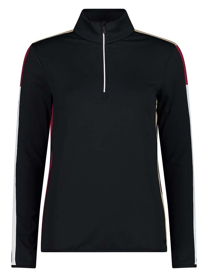 CMP Bluza polarowa w kolorze czarnym