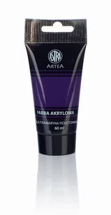 Astra Farby akrylowe 60ml 5szt ultramaryna fioletowa FA71AST - Farby i media malarskie - miniaturka - grafika 1