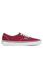 Trampki męskie - Vans Tenisówki Authentic VN000BW5ZCF1 Bordowy - miniaturka - grafika 1