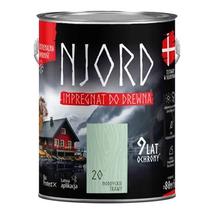 Njord Impregnat do drewna nordyckie trawy 5 l - Farby i impregnaty do drewna - miniaturka - grafika 1