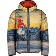 Kurtki i płaszcze dla chłopców - CMP Boy Jacket Reverse Fix Hood, Odwracalna kurtka dziecięca 38W2244 - miniaturka - grafika 1
