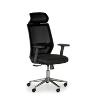 Fotele i krzesła biurowe - B2B Partner Krzesło biurowe EPIC, czarne NF8688,OA2000/HY9603 - miniaturka - grafika 1