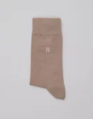 Skarpetki męskie - skarpety stretch cotton beż 2 40-45 - miniaturka - grafika 1