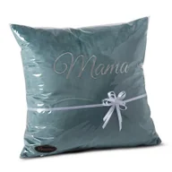 Poszewki na poduszki - Poduszka dekoracyjna T/0494 Mama poszewka dekoracyjna 40x40 morska Pierre Cardin+ wkład Eurofirany - miniaturka - grafika 1