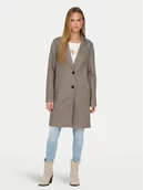 Płaszcze damskie - ONLY Płaszcz przejściowy Sedona 15321862 Szary Regular Fit - miniaturka - grafika 1