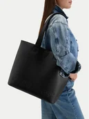 Torebki damskie - Guess Jeans Torebka CWBEO-GUESS-B-010-09 Czarny - miniaturka - grafika 1