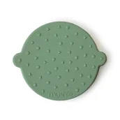 Gryzaki dla dzieci - Mushie Gryzak silikonowy Face Pistachio - miniaturka - grafika 1