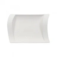 Miski i półmiski - Villeroy & Boch Półmisek mały NewWave, biały, 21x15 cm (1025253570) - miniaturka - grafika 1