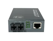 Pozostałe akcesoria sieciowe - LevelOne GVT-2014 konwerter sieciowy 1000 Mbit/s 1310 nm Pojedynczy Szary - miniaturka - grafika 1