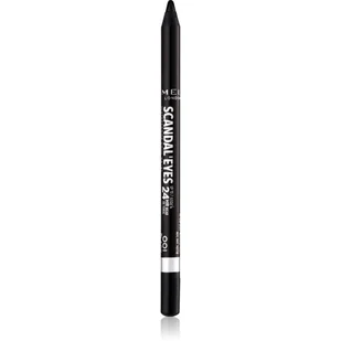 Rimmel London London Scandal Eyes Kajal 24HR kredka do oczu 1,3 g dla kobiet 001 Black - Kredki do oczu - miniaturka - grafika 1