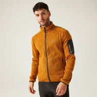 Bluzy męskie - Regatta Męski Polar z Suwakiem Newhill Pomarańczowy, Rozmiar: 3XL - miniaturka - grafika 1