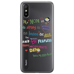 ERT GROUP etui na telefon Xiaomi REDMI 9A, case oryginalny i oficjalnie licencjonowany przez DC, wzór Super Girls 004, optymalnie dopasowane, plecki z TPU częściowo przeźroczyste - Etui i futerały do telefonów - miniaturka - grafika 1