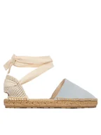 Espadryle damskie - LOVE MOSCHINO Espadryle JA10562G0OIG5701 Błękitny - miniaturka - grafika 1