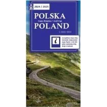 Polska mapa drogowa 2024/2025 1:800 000 - Atlasy i mapy - miniaturka - grafika 1