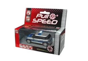 Carrera Pull&amp;Speed Sound &amp Light Police mix wzorów - Samochody i pojazdy dla dzieci - miniaturka - grafika 1