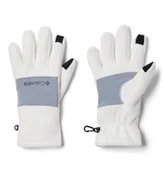 Rękawiczki - Rękawiczki zimowe damskie Columbia FAST TREK III białe 2093951125 - miniaturka - grafika 1