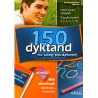Podręczniki dla szkół podstawowych - Greg 150 dyktand dla szkoły podstawowej - Elzbieta Szymonek, Krystyna Cygal, Beata Kuczera - miniaturka - grafika 1