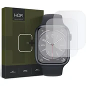 Akcesoria do smartwatchy - Hofi Folia hydrożelowa HydroFlex Pro+ do Apple Watch 4/5/6/7/8/SE 44/45 mm 2szt. - miniaturka - grafika 1