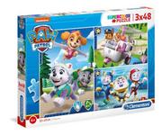 Puzzle - Clementoni Puzzle 3x48 Paw Patrol - miniaturka - grafika 1