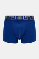 Majtki męskie - Versace bokserki męskie kolor niebieski AU10028 1A10011 - miniaturka - grafika 1