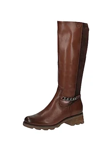 CAPRICE Damskie 9-25612-41 Półdługie kozaki, Cognac Comb, 40 EU - Kozaki damskie - miniaturka - grafika 1