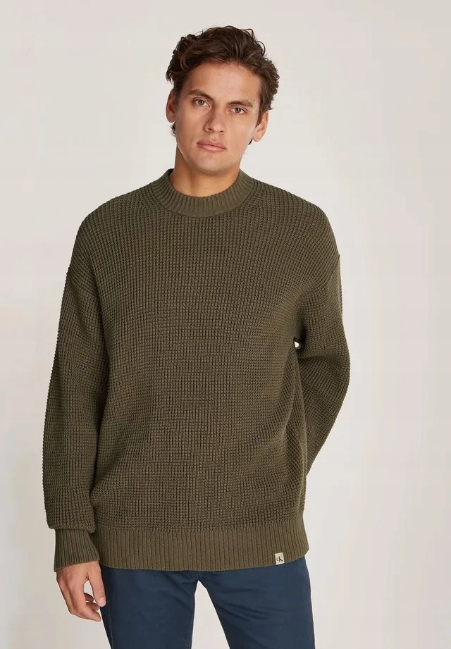 Calvin Klein Jeans sweter bawełniany ROZMIAR.M