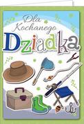 Kartki okolicznościowe i zaproszenia - Karnet okolicznościowy dla dziadka, GM151 - miniaturka - grafika 1