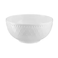 Miski i półmiski - Miseczka śniadaniowa 16 cm porcelanowa ROMA white - miniaturka - grafika 1