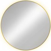 Lustra - Złote lustro podświetlane wiszące - Krega - miniaturka - grafika 1