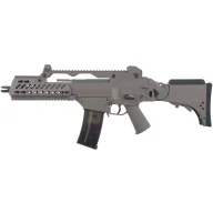 Karabiny ASG - Karabinek szturmowy 6mm AEG EBB SA-G11V KeyMod - tan - miniaturka - grafika 1