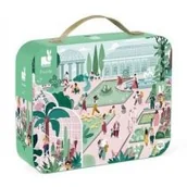 Puzzle - Janod Puzzle w walizce Ogród botaniczny 200 elementów 7+, solution_bc3700217326722 - miniaturka - grafika 1