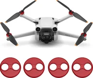 Akcesoria do drona - SunnyLife OSŁONY ZAŚLEPKI SILNIKÓW DO DJI MAVIC MINI / 2 / SE / 3 / 3 PRO / 4 PRO - CZERWONE - miniaturka - grafika 1