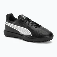 Piłka nożna - Buty piłkarskie dziecięce PUMA King Match TT puma black/puma white - miniaturka - grafika 1