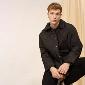 Kurtki męskie - Męska kurtka puchowa pikowana OUTHORN OTHAW22TDJAM020 - miniaturka - grafika 1