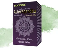 Suplementy naturalne - SANBIOS Ashwagandha 60 sztuk - miniaturka - grafika 1