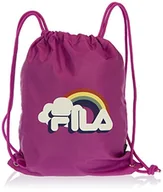 Plecaki - FILA Unisex dziecięcy Bohicon Rainbow Small Sport Drawstring Backpack-Purple Orchid-OneSize plecak, Purple Orchid, jeden rozmiar - miniaturka - grafika 1